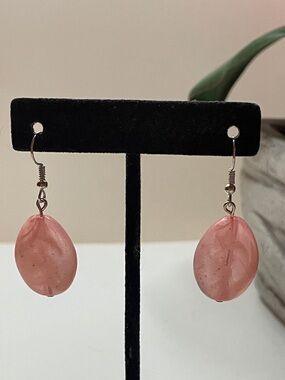 Pink Drop Earrings - Women Jewelry